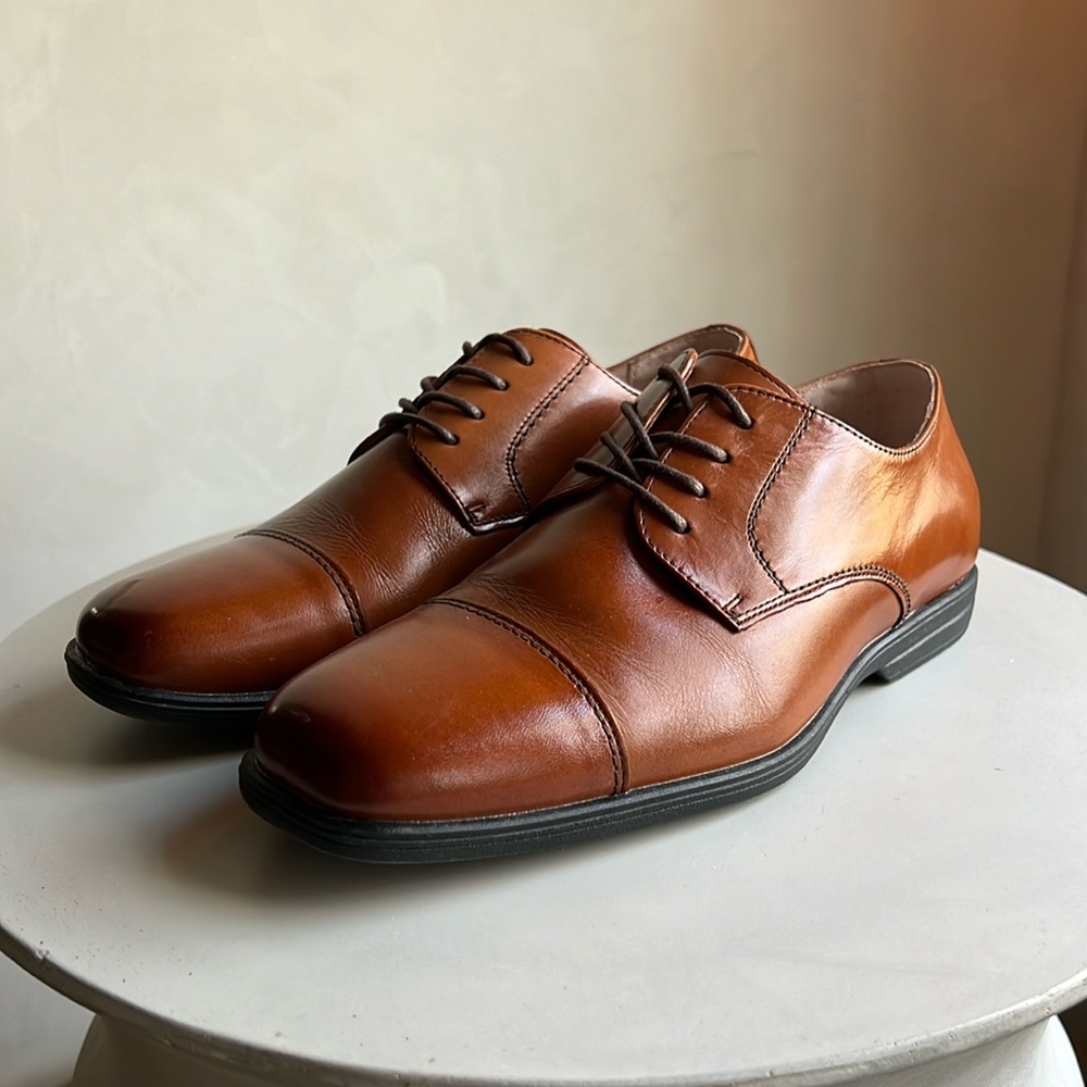 Florsheim Cap Toe Oxford Boys Dress Shoes